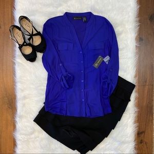 NWT INC international concepts blouse